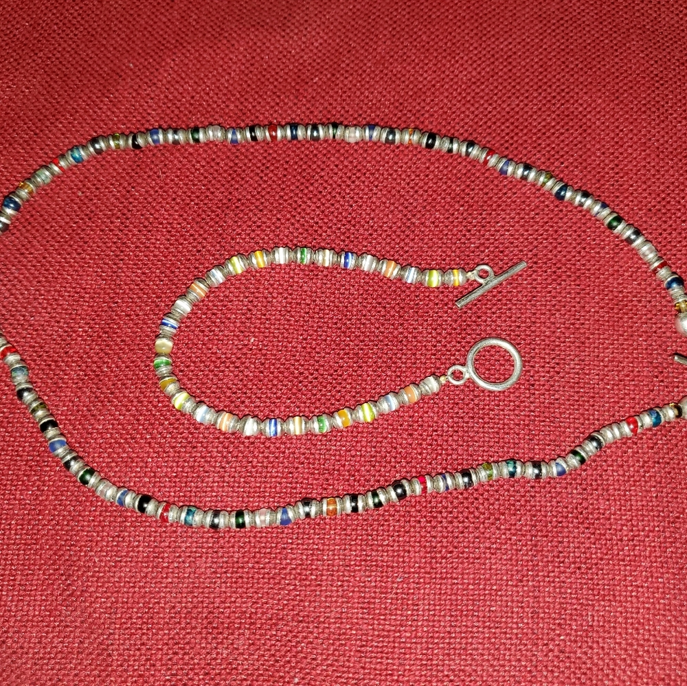 Vintage silpada necklace and bracelet